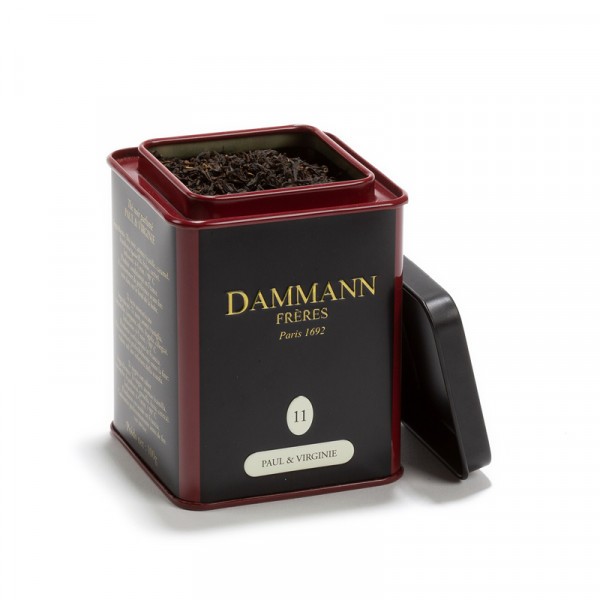 Thé noir Paul&Virginie 100g DAMMANN FRERES