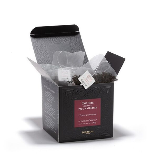 Thé noir Paul et Virginie 25 sachets DAMMANN FRERES