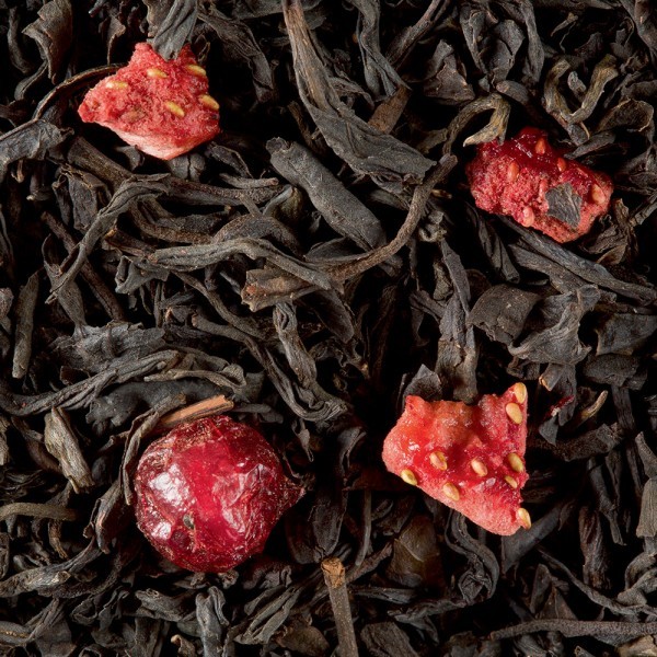 Thé noir "4 fruits rouges" 100gr DAMMANN FRERES