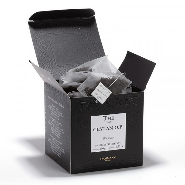 Thé noir Ceylan 50 sachets DAMMANN FRERES