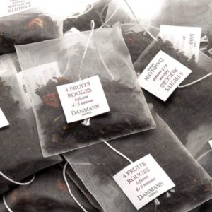 Thé noir quatre fruits rouges 25 sachets DAMMANN FRERES