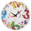Pendule murale "Number Time" GUZZINI