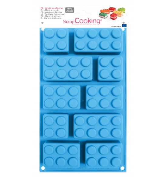 Moule à gâteaux silicone "Briques" SCRAPCOOKING