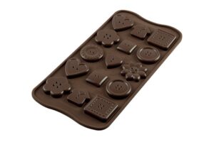 Moule Easy Choc Choco Buttons SILIKOMART