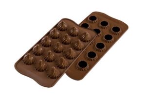 Moule Easy Choc 3D Choco Flame SILIKOMART