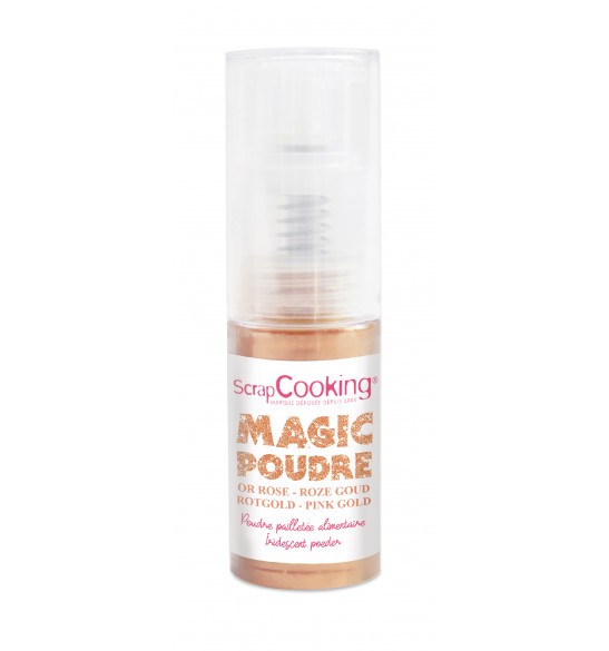 Magic poudre or rose SCRAPCOOKING