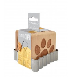 Tampon pour biscuits en bois SCRAPCOOKING