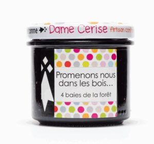 Confiture "Promenons nous dans les bois" DAME CERISE