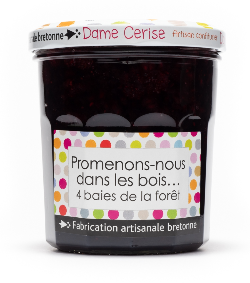 Confiture "Promenons nous dans les bois" DAME CERISE