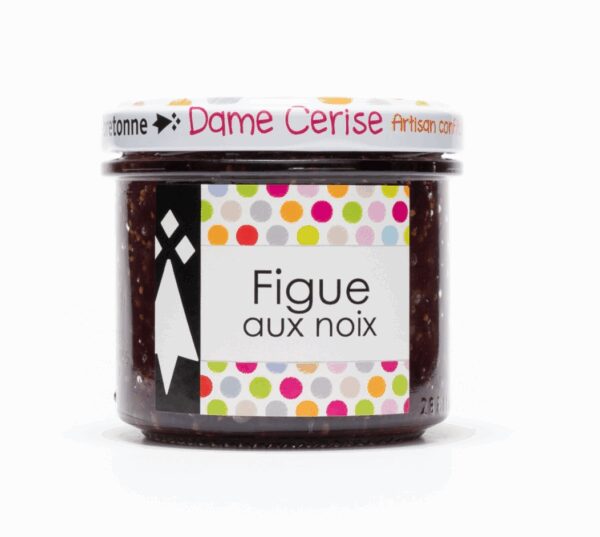 Confiture "Figue aux noix" 135g DAME CERISE
