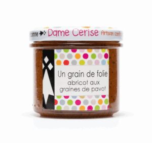Confiture "Un grain de folie" 135g DAME CERISE