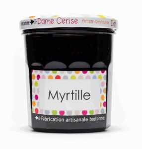 Confiture "Myrtille" 135g DAME CERISE