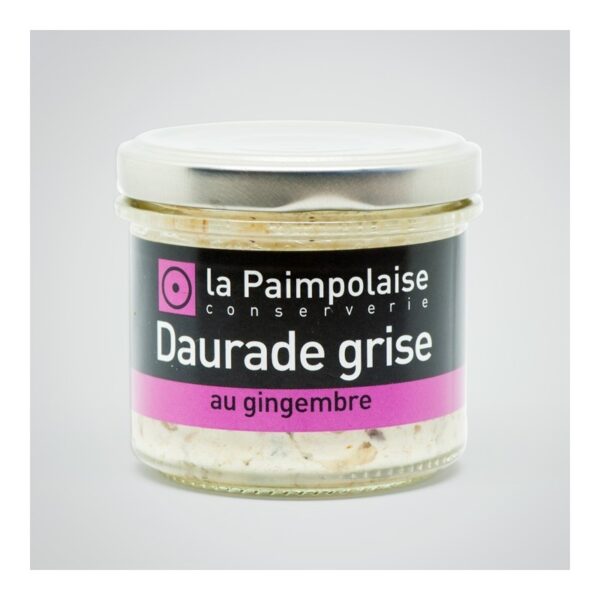 Tartinable "Dorade grise au gingembre" 80g LA PAIMPOLAISE