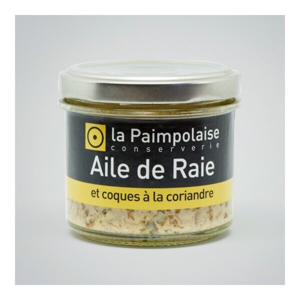 Tartinable "Aile de raie et coques à la coriandre" 80g LA PAIMPOLAISE