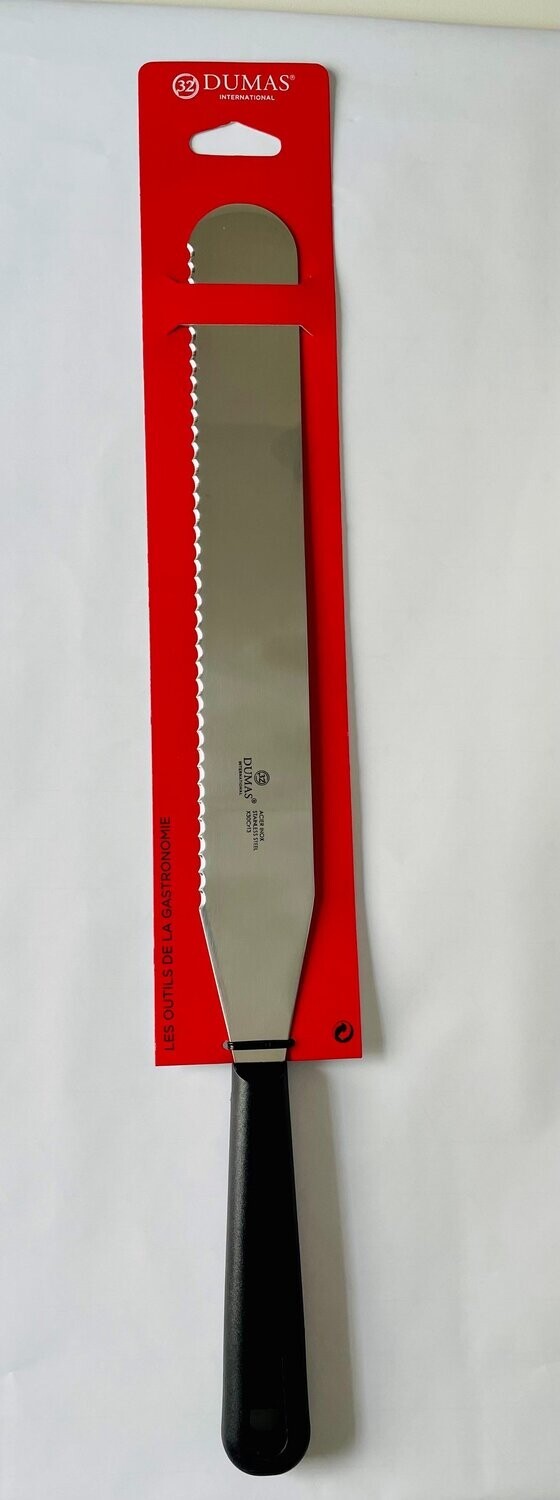 Spatule génoise crantée 30cm DUMAS