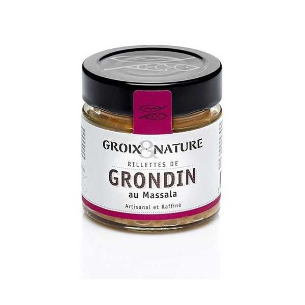 Rillettes de Grondin au Massala 100g GROIX & NATURE