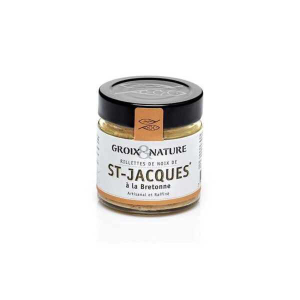 Rillettes de St Jacques à la Bretonne 100g GROIX & NATURE