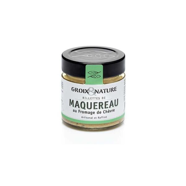 Rillettes de Maquereau au fromage de chèvre 100g GROIX & NATURE