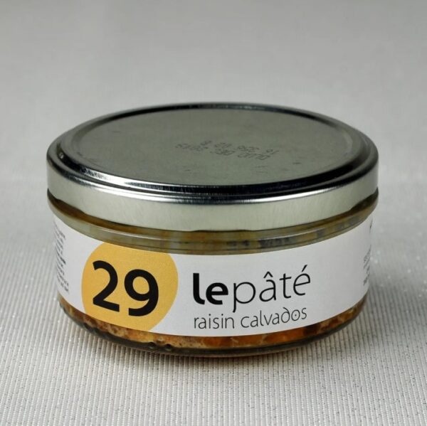 Pâté n°29 : raisin et calvados SECRETS DE FAMILLE