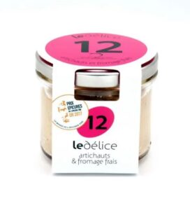 Le délice "artichauts et fromage frais" 90g SECRETS DE FAMILLE