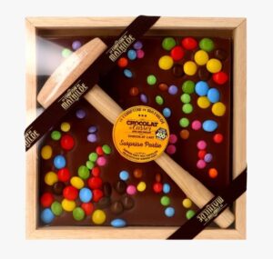 Chocolat à casser avec maillet 400g LE COMPTOIR DE MATHILDE