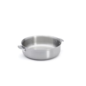 Sauteuse droite en inox Alchimy "LOQY" DE BUYER