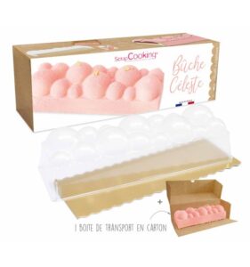 Moule à bûche "Céleste" SCRAPCOOKING