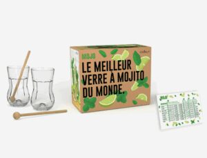 Coffret "Meilleur verre à mojito MOJO" COOKUT