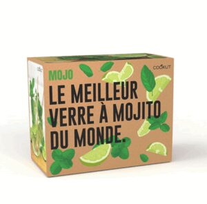 Coffret "Meilleur verre à mojito MOJO" COOKUT