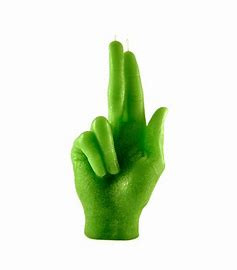Bougie main "Gun fingers" CANDLECAN