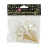 10 décors à piquer "Noël Vintage" PATIS DECOR 4cm