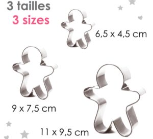 Boîte 3 emporte-pièces "Petit Bonhomme" SCRAPCOOKING