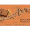 Tablette de chocolat noir 65% et pain d'épices BONNAT 100g