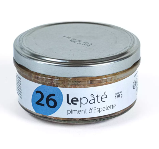 Pâté piment d'Espelette AOC - SECRETS DE FAMILLE