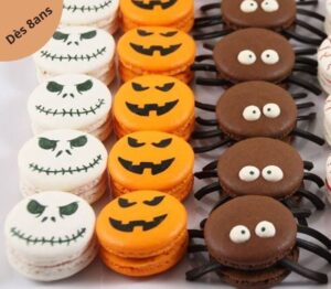 Atelier pour enfant macaron d'Halloween